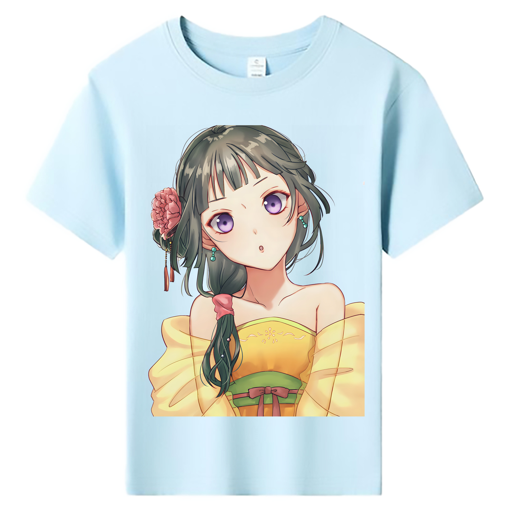 （画像用） 薬屋のひとりごと The Apothecary Diaries 綿100％キッズTシャツ（フロントプリント）
